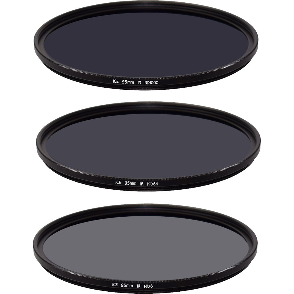 

Набор фильтров Ice Ice 95mm ND/IR Cut Filter Kit (3, 6, 10-Stop) ICEIRNDSET-95