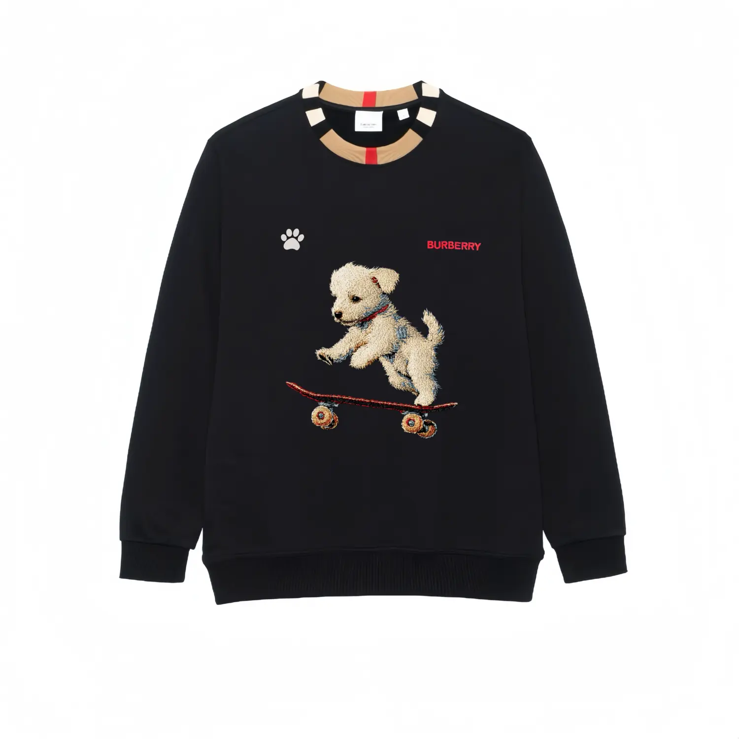 

Burberry Свитшот мужской черный