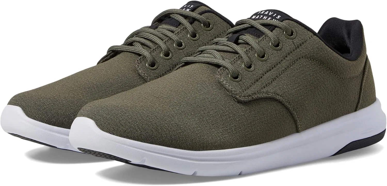 Детские плетеные кроссовки TravisMathew The Daily 2.0, Olive Green