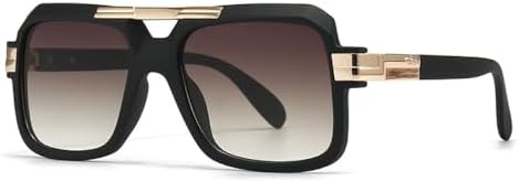 

Солнцезащитные очки для мужчин и женщин, классические, модные, ретро, ​​с градиентным переходом цвета, металлическая оправа, стиль для вождения, защита от УФ-излучения UV400 MTZJH, C4