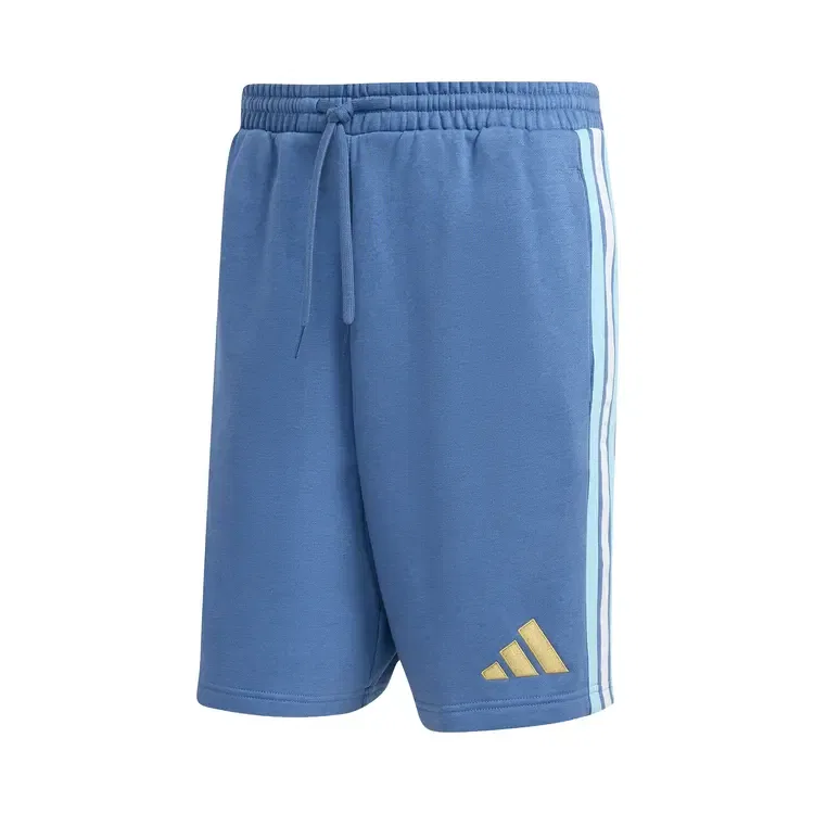 Флисовые шорты Adidas Argentina DNA, синий