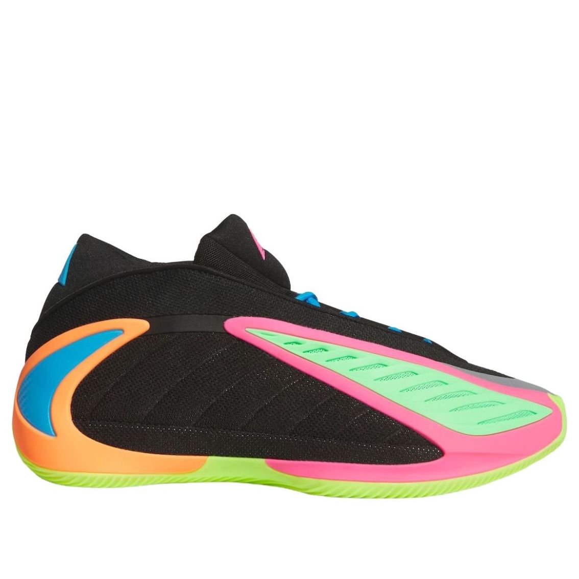 Кроссовки Adidas Anthony Edwards 2 'Black Multi-Color' — фото 2
