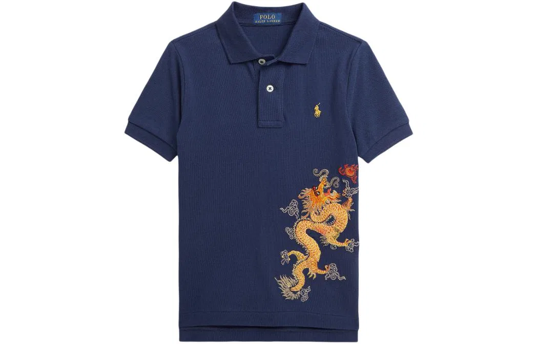 Футболка SS24 Deep Cobalt Blue Kids' Polo Ralph Lauren