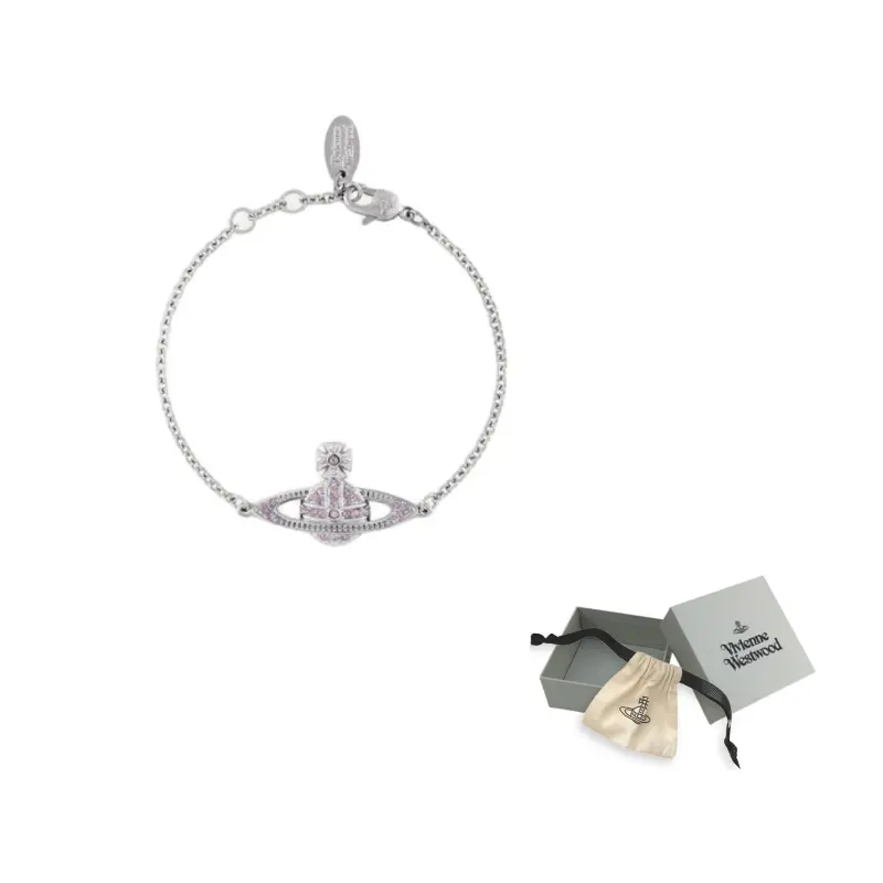 

Vivienne Westwood Браслет из латуни Women's Silver/Purple