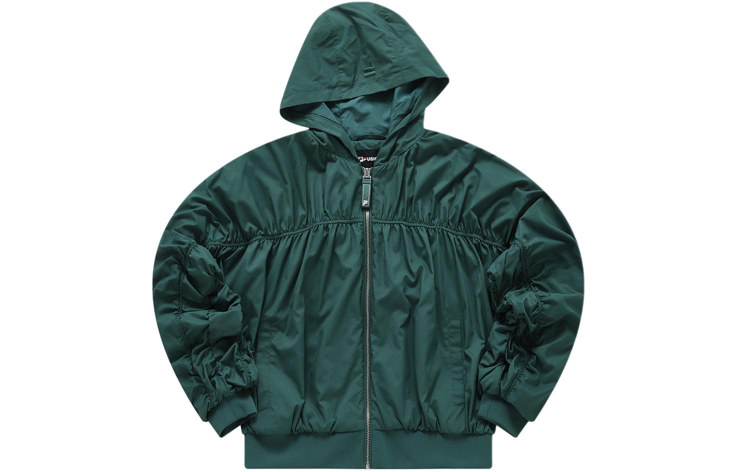 

FILA FUSION Куртка женская зеленая, Green Wilderness Dark Green