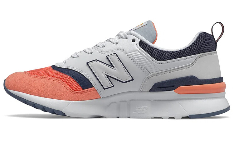 

Кроссовки женские NB 997 с низким верхом серо-оранжевого цвета New Balance