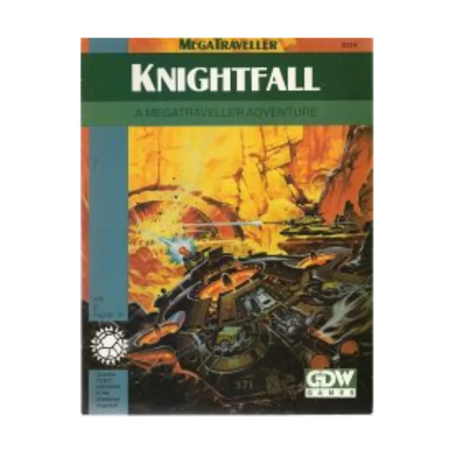 

Knightfall, MegaTraveller (GDW), мягкая обложка