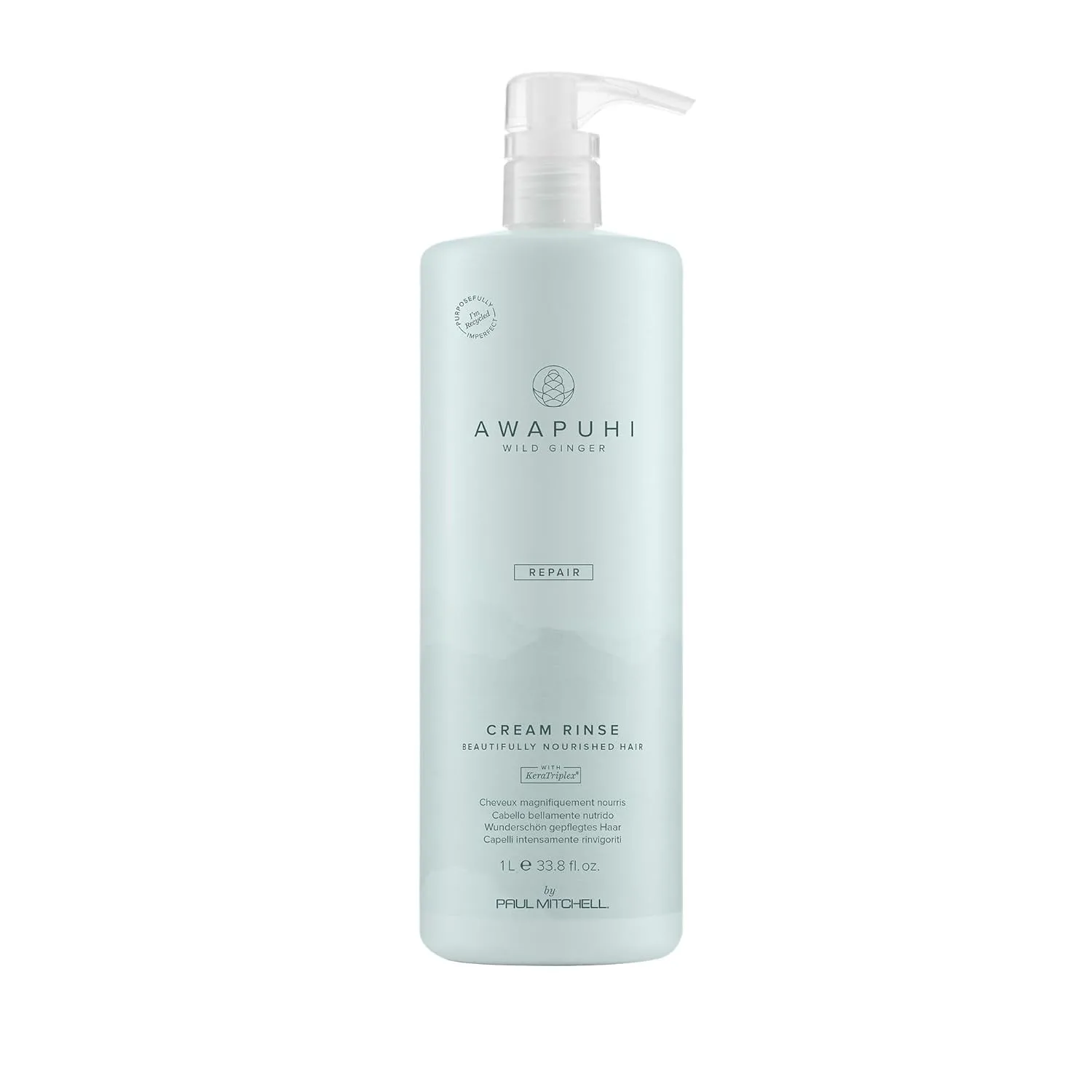 Ополаскиватель-крем Awapuhi Wild Ginger от Paul Mitchell: распутывает и восстанавливает сухие, поврежденные и окрашенные волосы. 1000 мл (.)