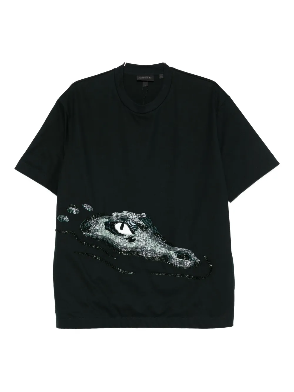 

Футболка с принтом Lacoste, зеленый