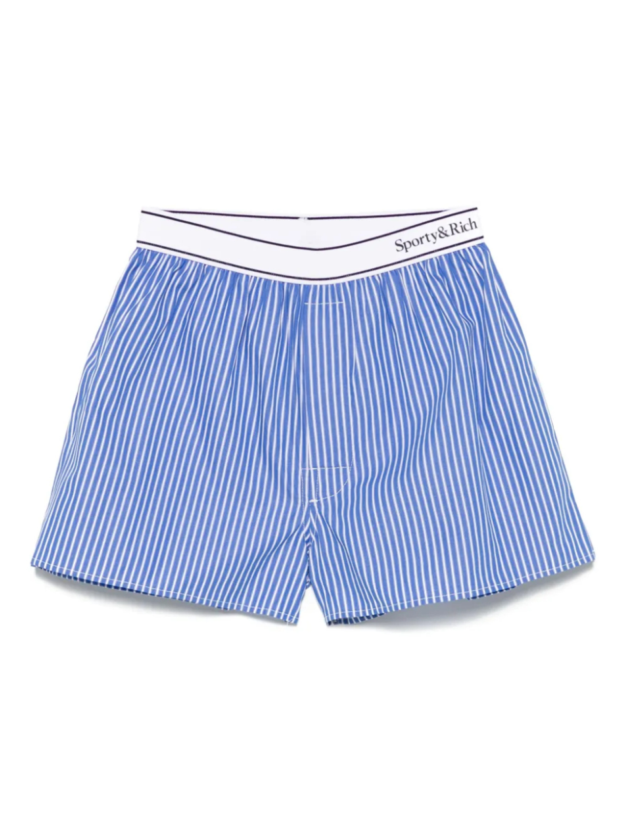 

Шорты с логотипом на поясе Sporty & Rich, синий