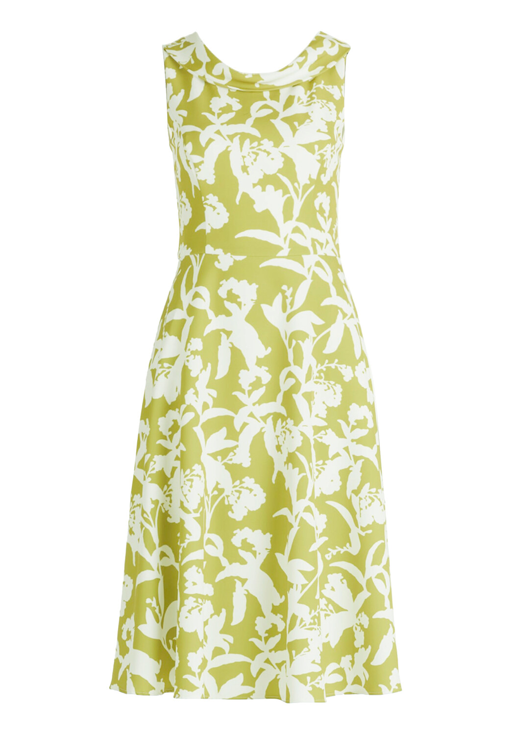 

Платье Vera Mont Cocktail mit Blumenprint, цвет Green/White