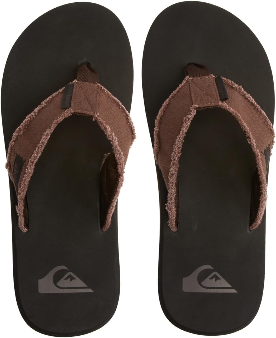 Мужские сандалии Quiksilver Monkey Abyss с трехточечной застежкой, Demitasse Solid — фото 3