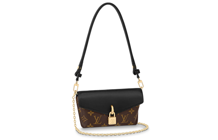 

LOUIS VUITTON Сумка через плечо с замком на ремне