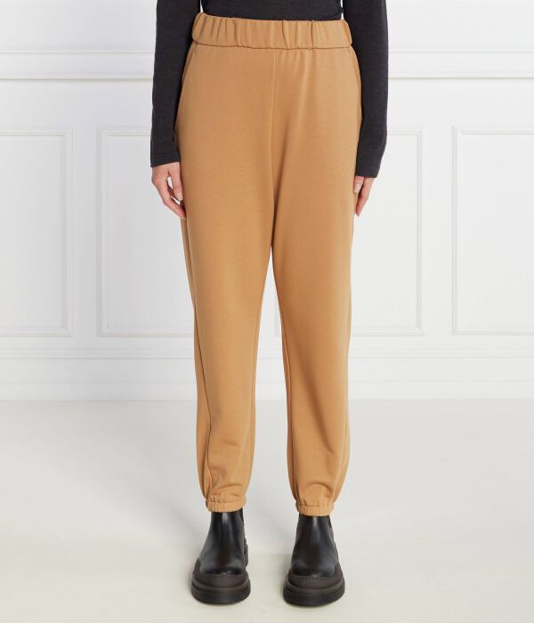 

Спортивные штаны женские Max Mara Leisure на резинке, коричневый
