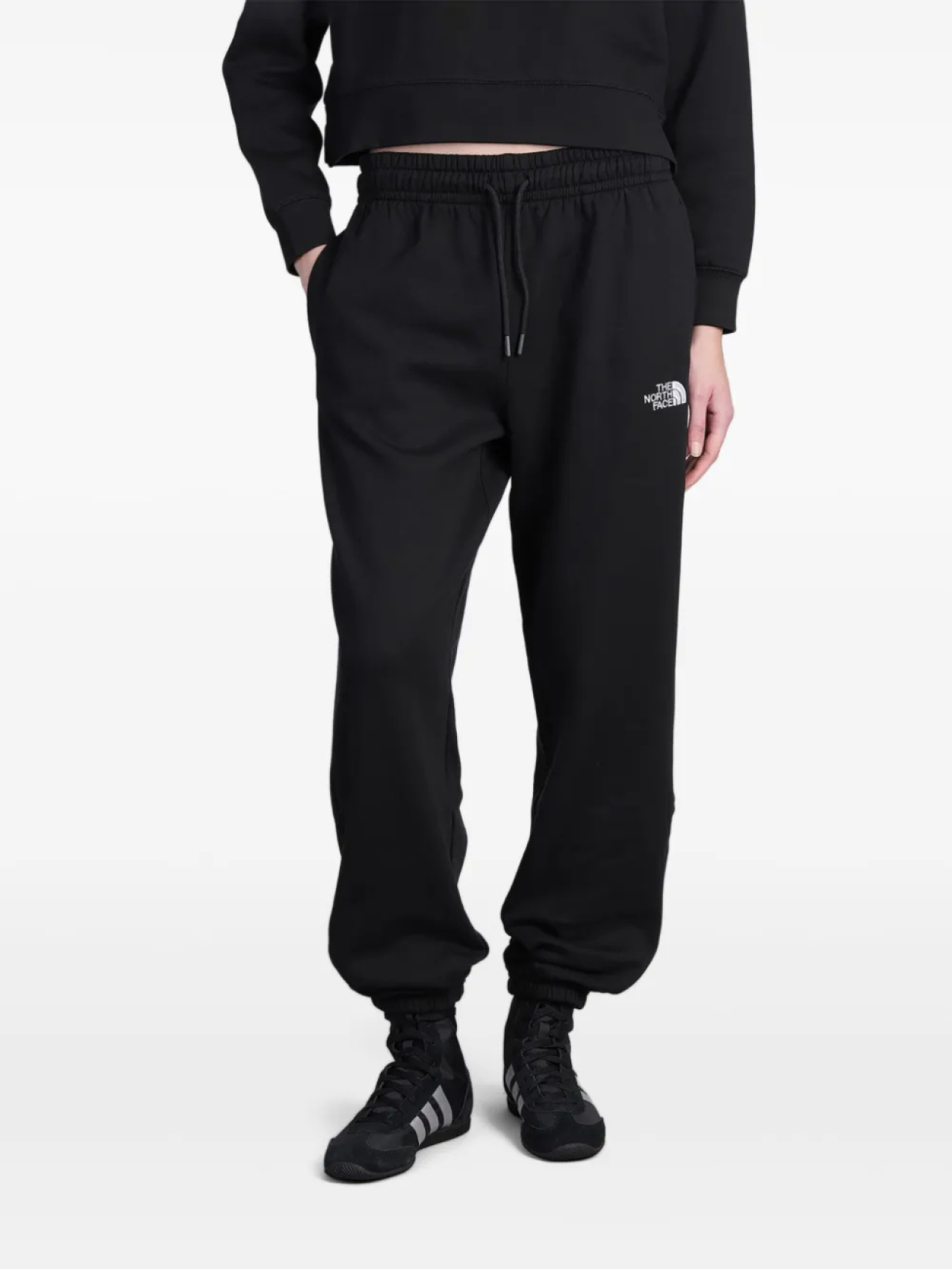 

Спортивные брюки с вышитым логотипом The North Face, черный