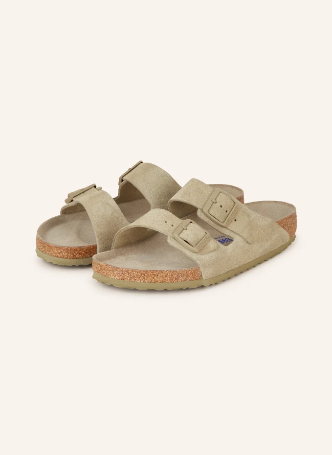 

Мюли arizona Birkenstock, хаки