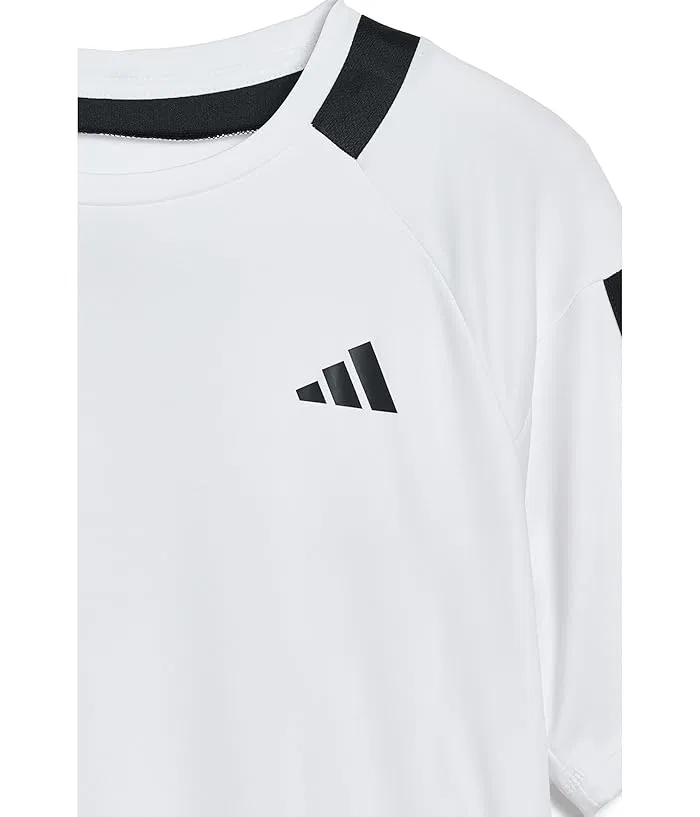 Футболка Sereno Top Adidas Kids, White — фото 3
