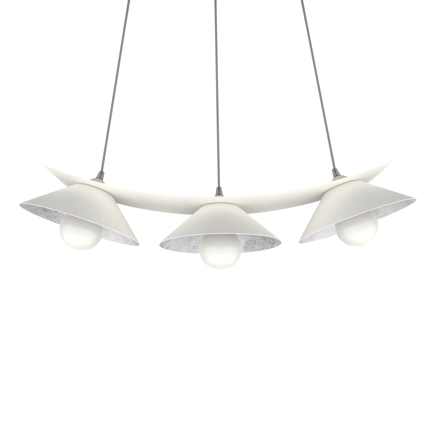 

Подвесной светильник Lumicom, 70x25x16 см, белый