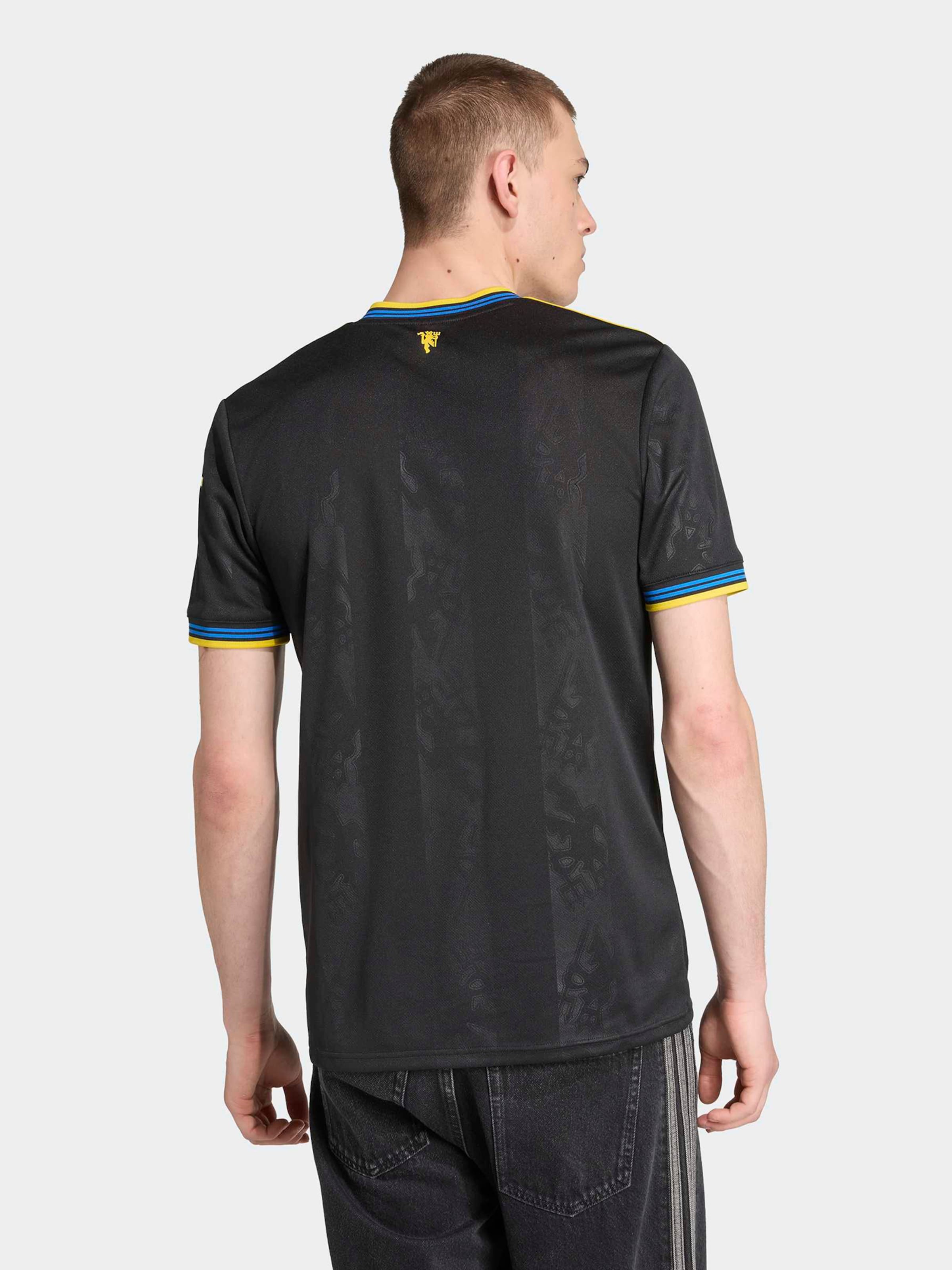 Adidas Performance Джерси 'Manchester United 25/26' в черном цвете — фото 3
