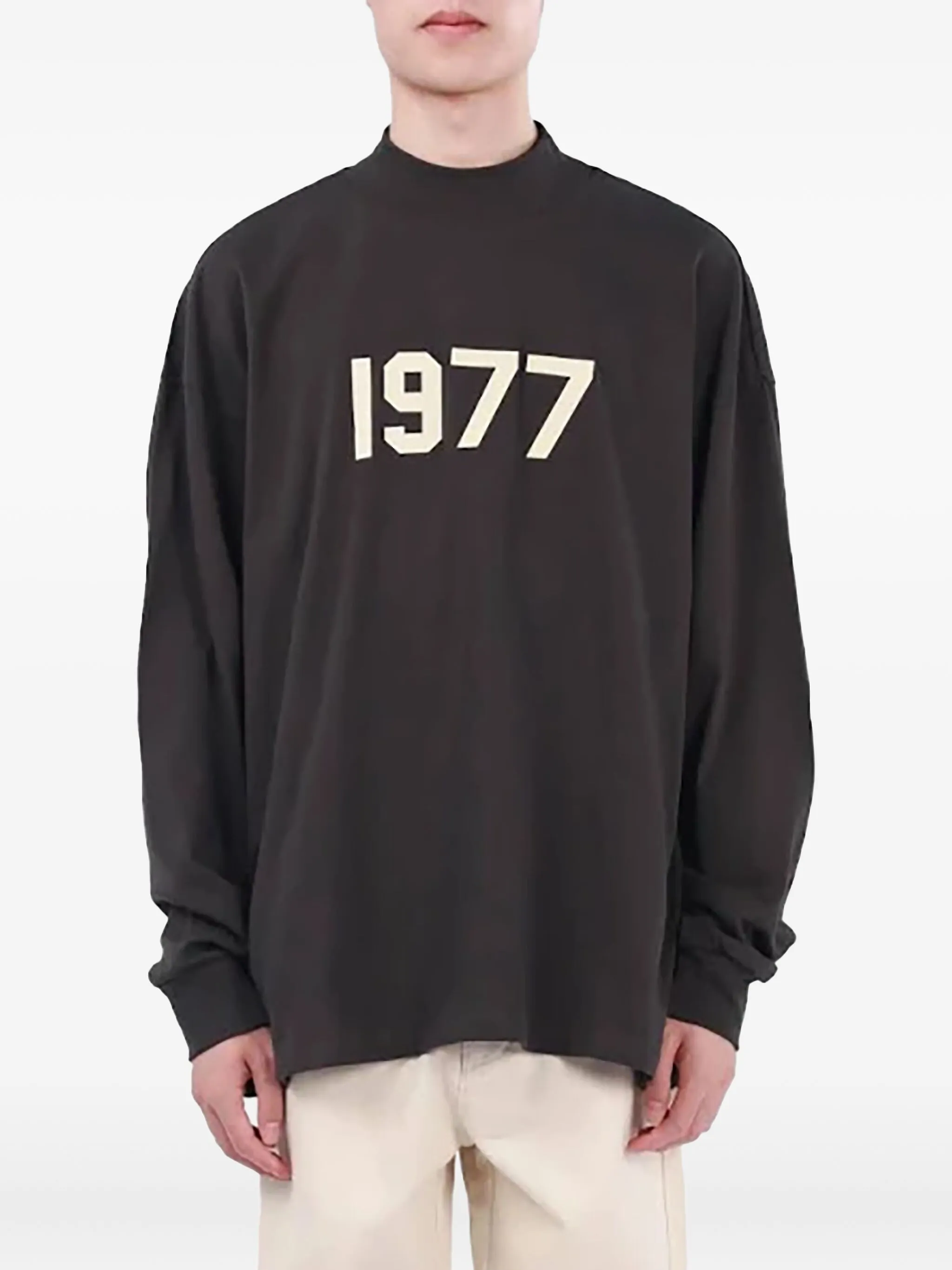 

Футболка 1977 с длинными рукавами Fear Of God Essentials, черный