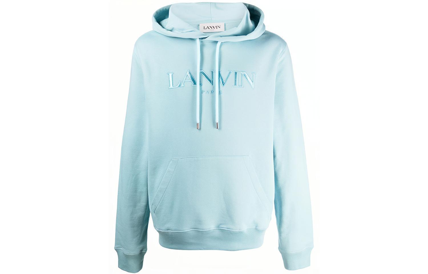 

Lanvin Мужская толстовка FW21, светло-голубая