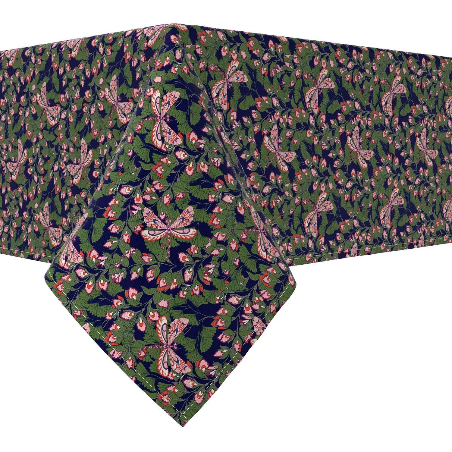 

Прямоугольная скатерть, 100 % хлопок, 52x120 дюймов, цветочный 33