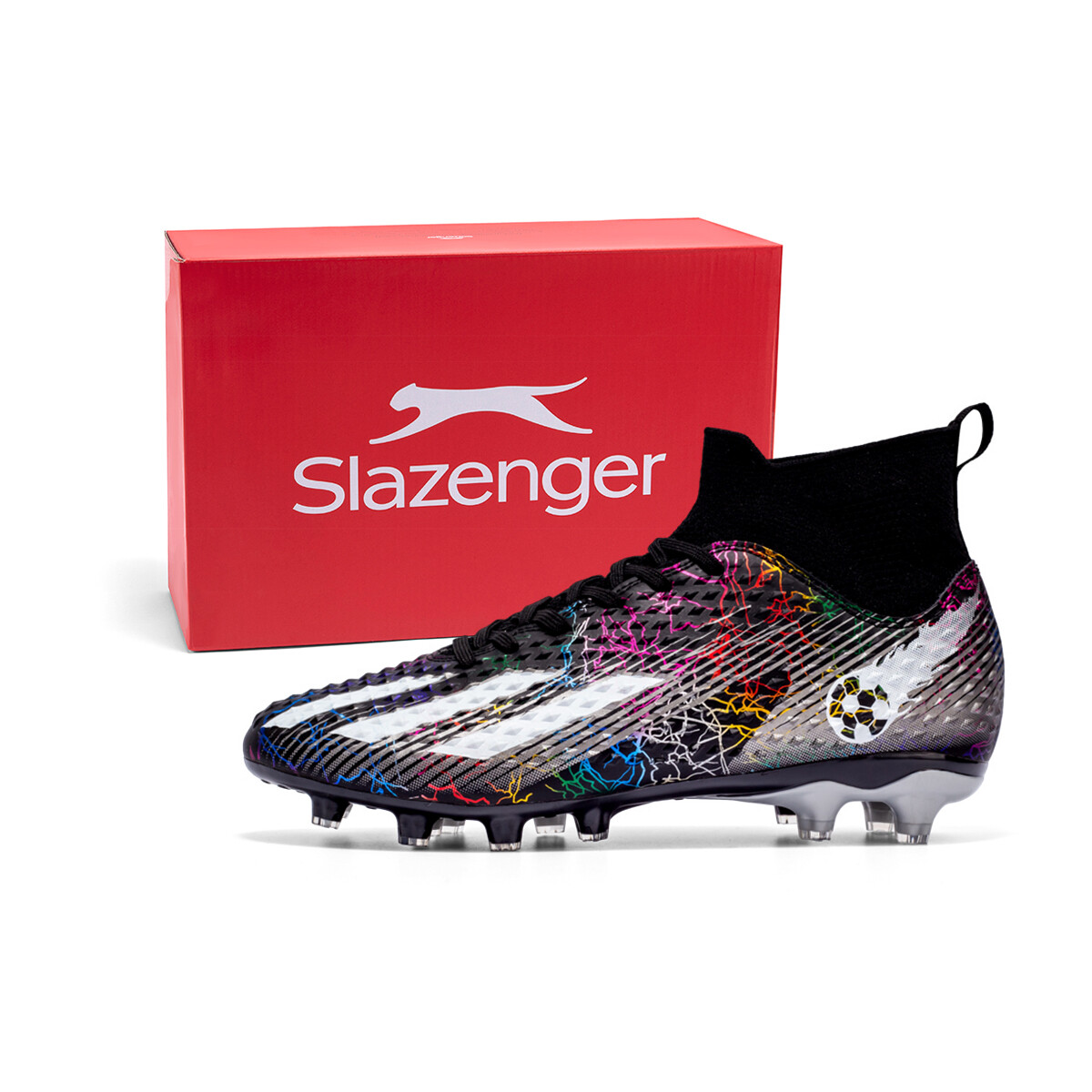 

Футбольные бутсы унисекс высокие Slazenger