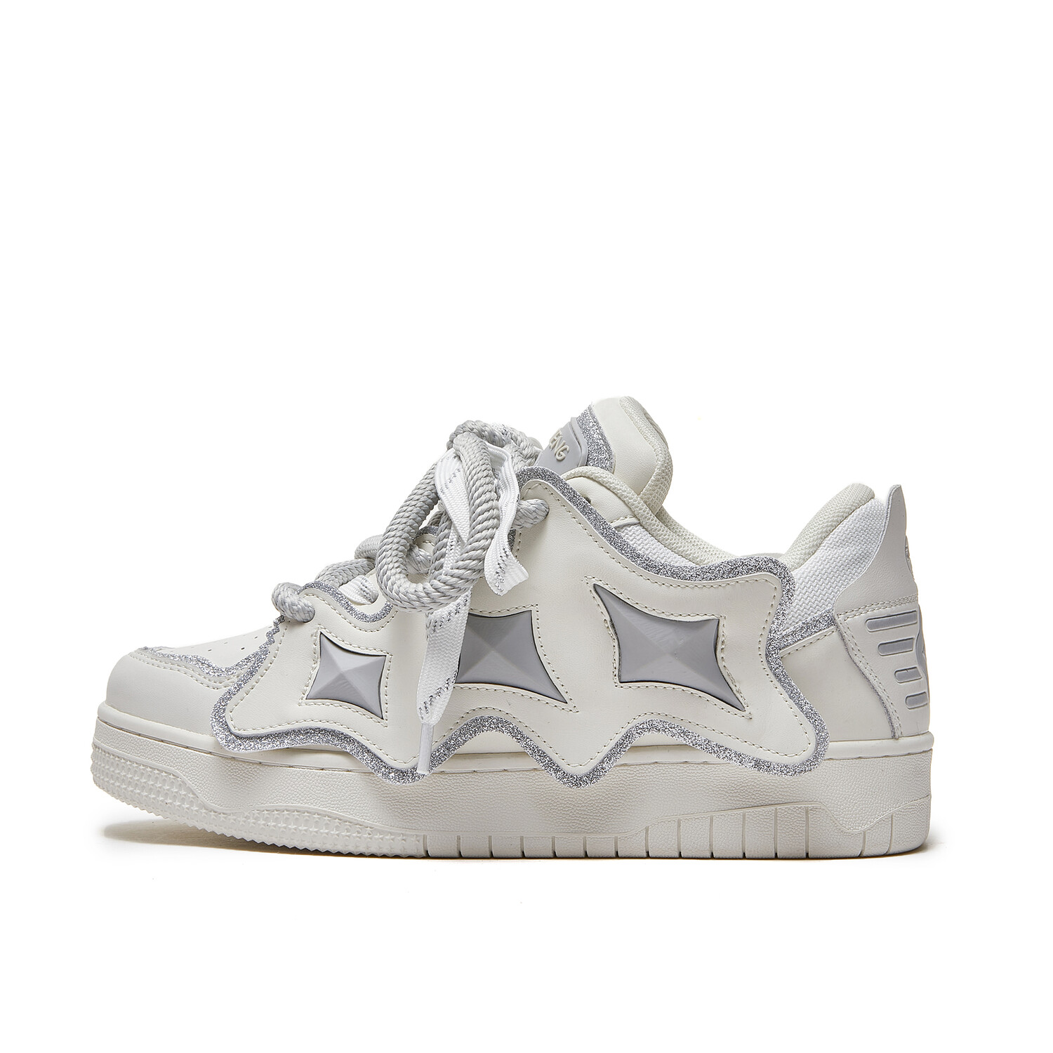 

Кроссовки Hong Kong Meng Skateboarding Shoes Unisex Low-top, белый
