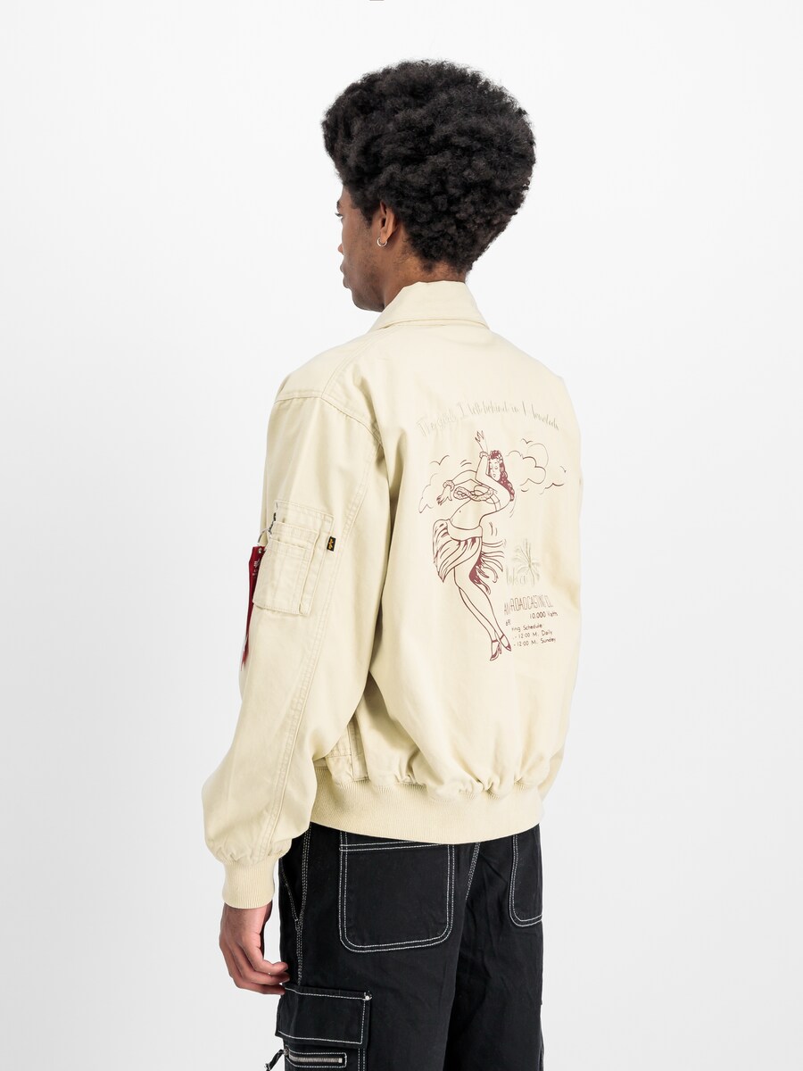 

Куртка межсезонная ALPHA INDUSTRIES Honolulu, бежевый
