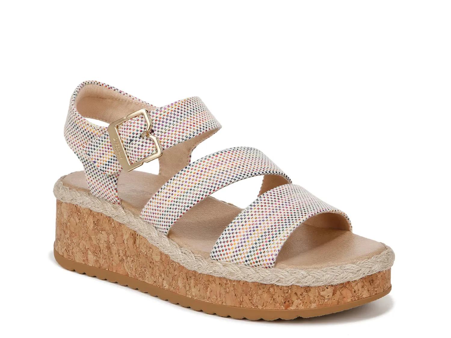 

Сандалии Ellie Wedge Sandal Dr. Scholl'S, серо-коричневый