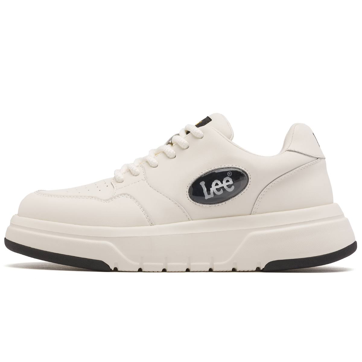 Дышащие низкие скейтерские кроссовки Men's Lee, желтый — фото 3