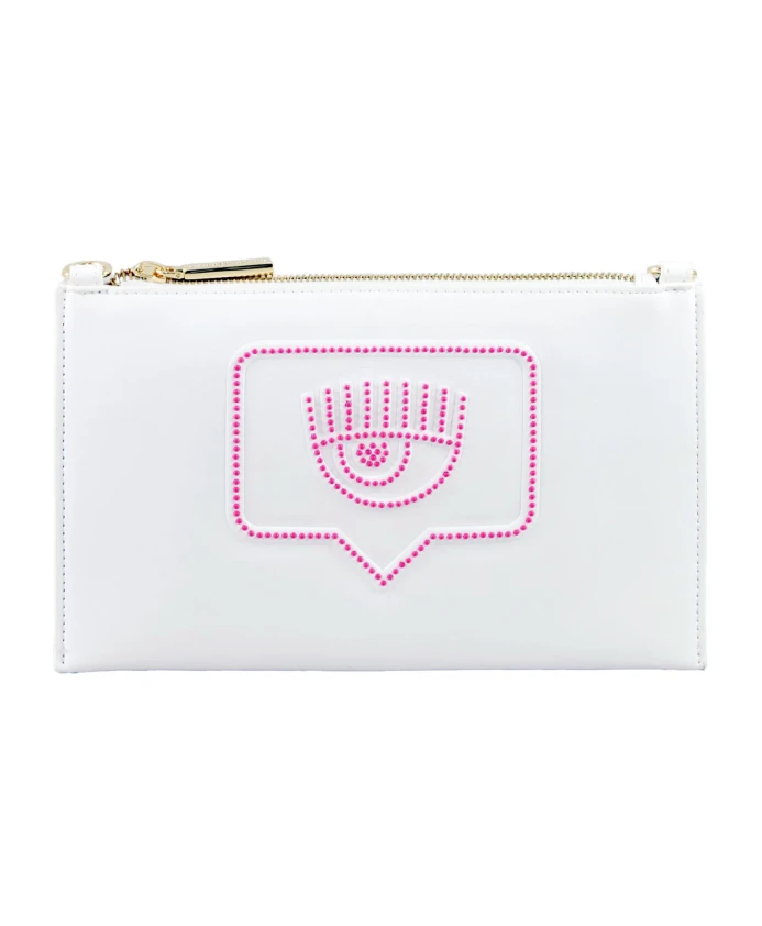 

Стильная сумочка из искусственной кожи Chiara Ferragni Collection, белый