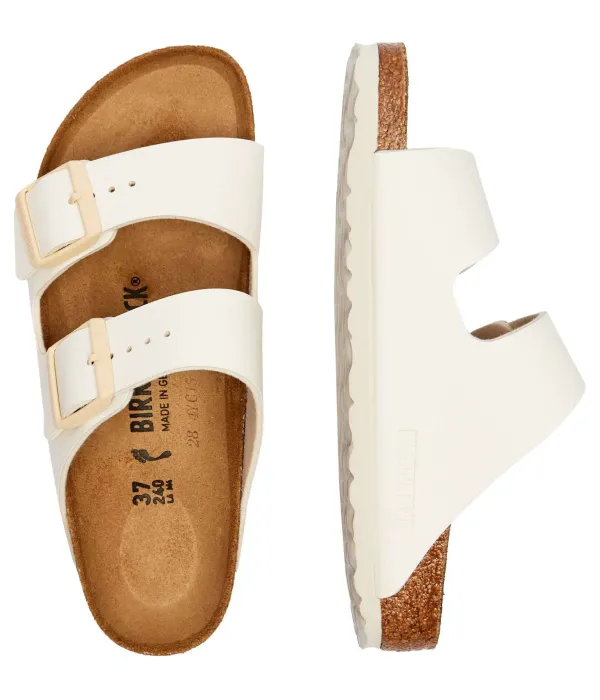 Тапочки Аризона Narrow fit Birkenstock, бежевый — фото 4