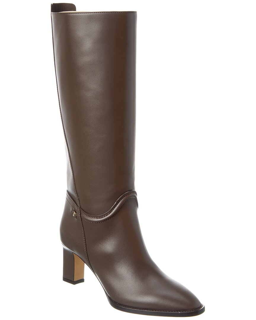 Сапоги Ferragamo Torris из кожи Salvatore Ferragamo, коричневый