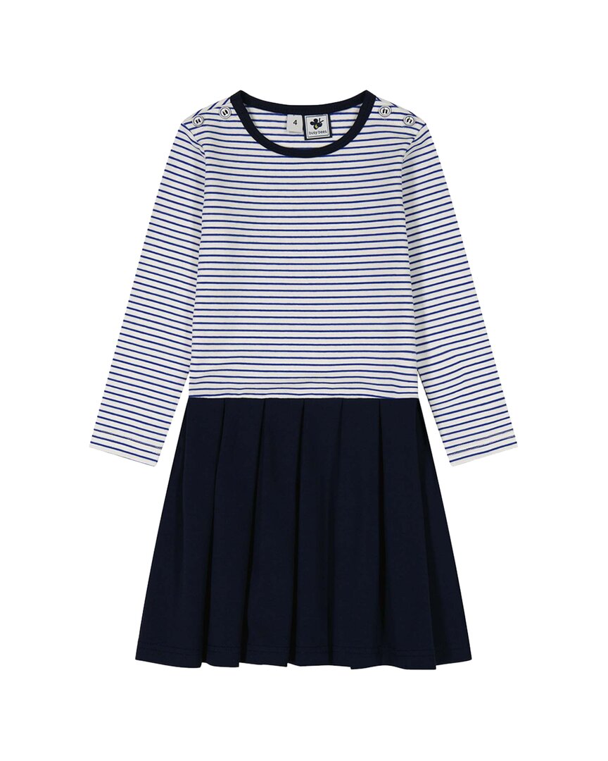 

Платье Busy Bees Francesca с заниженной талией, цвет blue stripe