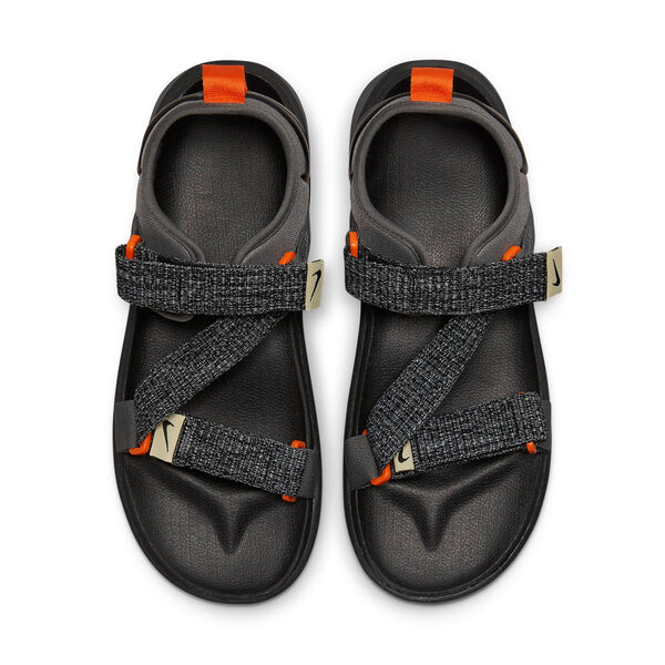 Сандалии vista sandal 'smoke grey safety orange' Nike, серый — фото 3