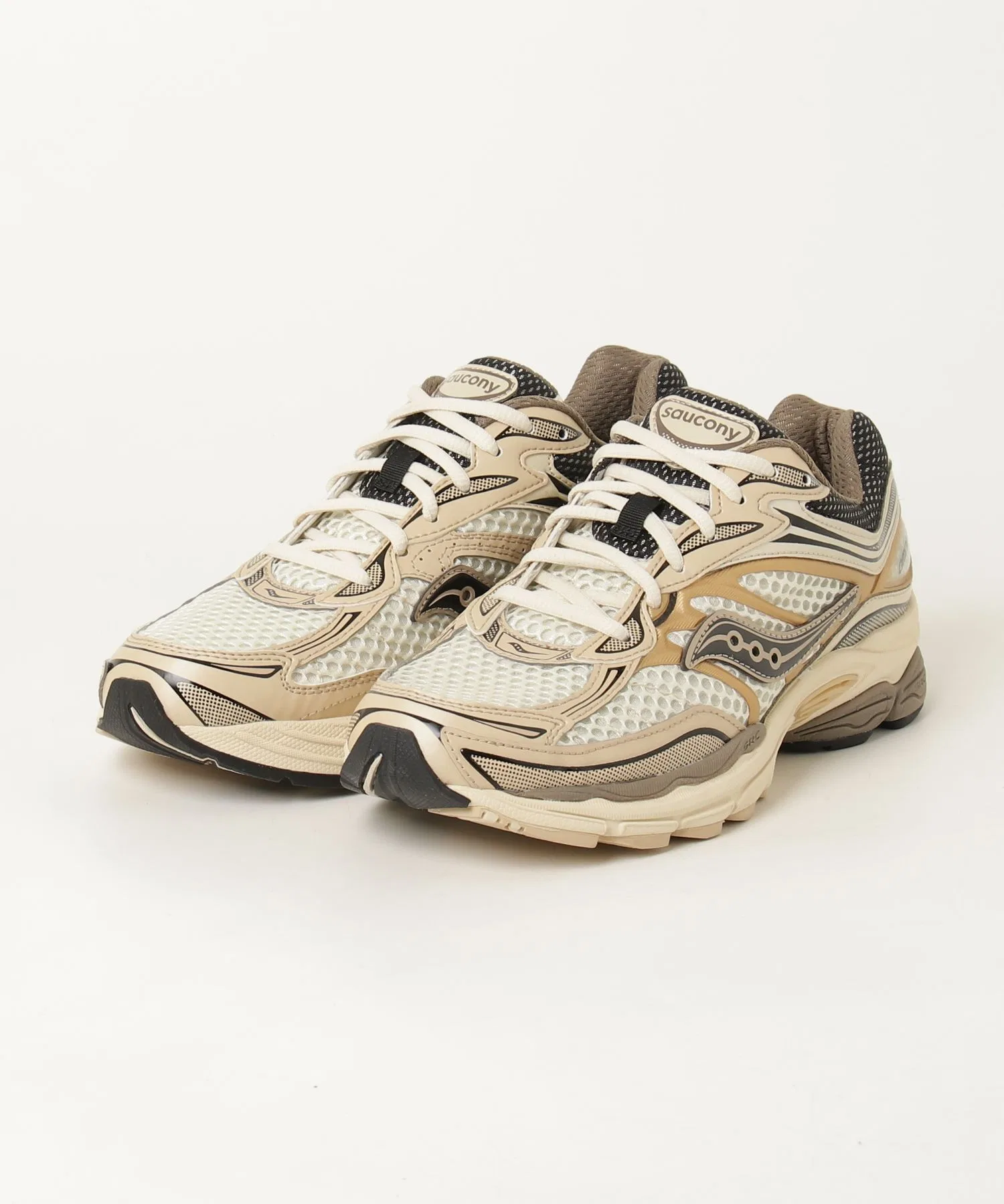Мужские кроссовки Saucony PROGRID OMNI9 OG золотистые белые
