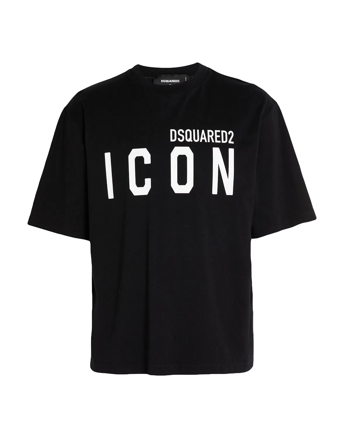 Футболка с логотипом DSQUARED2 черная