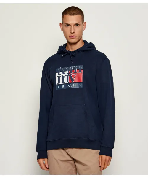 

Толстовка Regular fit Tommy Jeans, синий