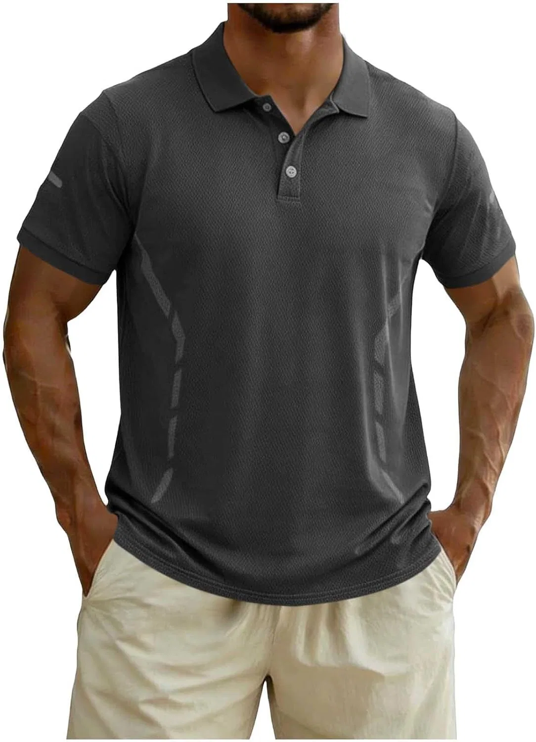 Футболка с коротким рукавом, быстросохнущая, Athletic, Dark Gray