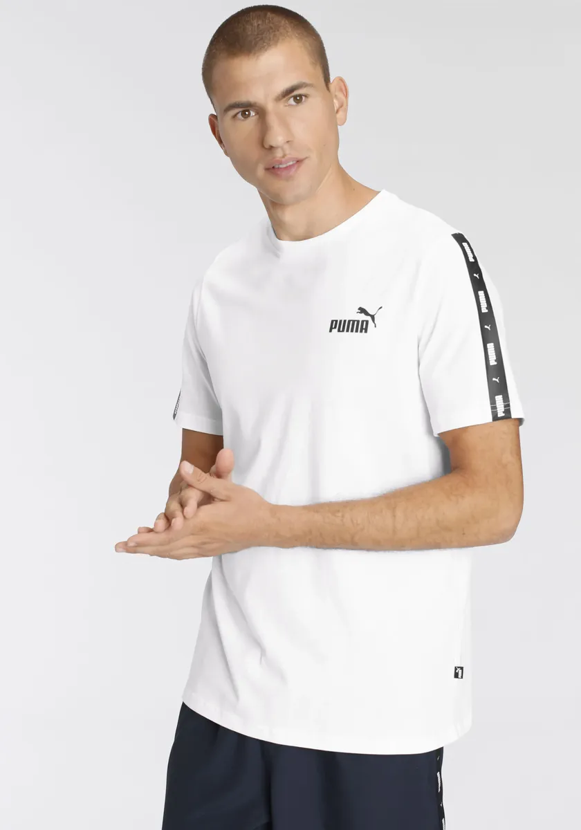 

ФУТБОЛКА PUMA "ESS+ TAPE TEE", белый