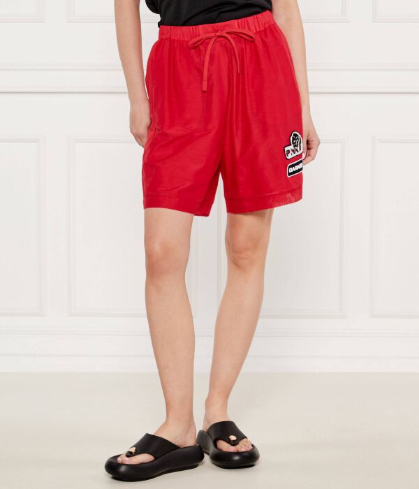 

Шорты Relaxed fit Pinko, красный