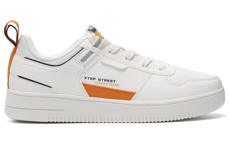 Кроссовки XTEP Skateboard Shoes Men Low-Top White — фото 2