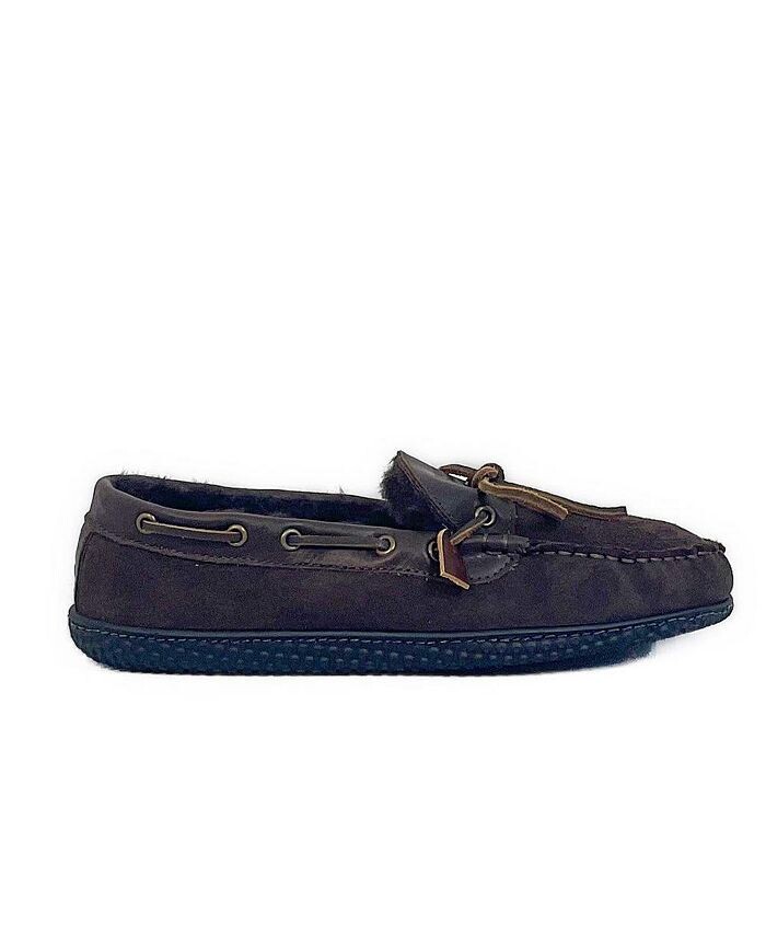 

Мужские тапочки Hearth ESQ Quoddy, цвет Chocolate brown