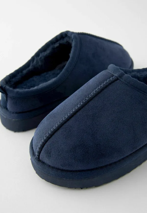 Уютные домашние тапочки стандартного размера Next, Navy Blue — фото 4