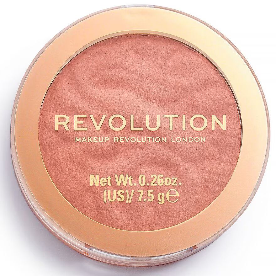 

Makeup Revolution Румяна Reloaded 15г. Заварной крем из ревеня, Rhubarb Custard