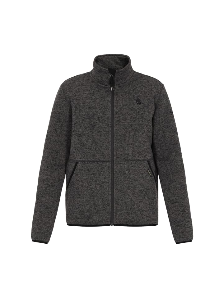 

Флисовая куртка Schmuddelwedda, темно-серый меланж