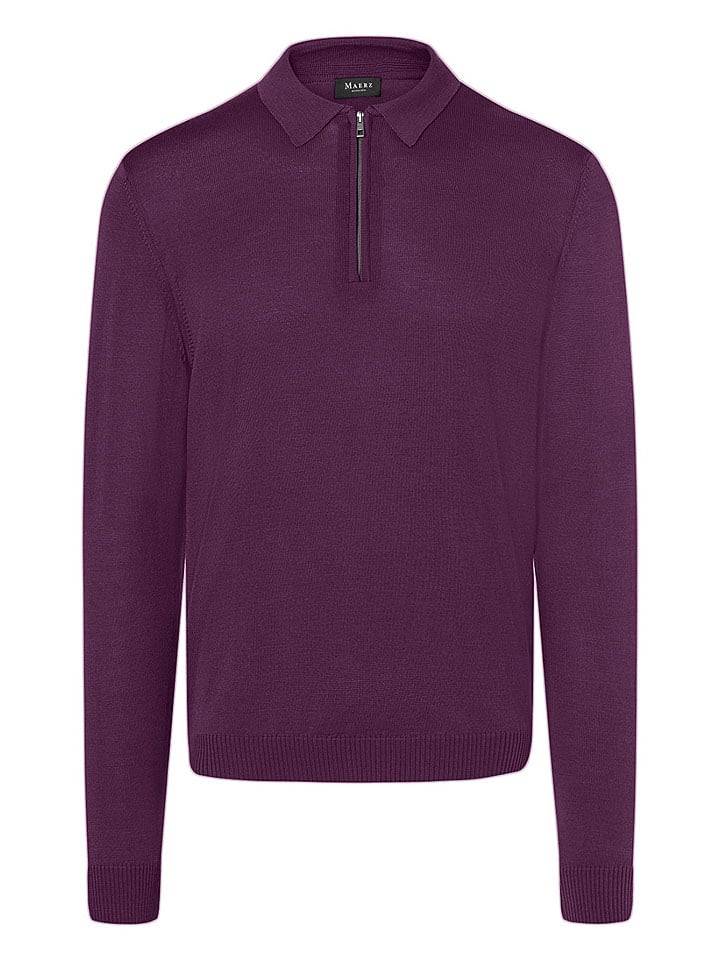 

Maerz Muenchen Шерстяной свитер сливового цвета