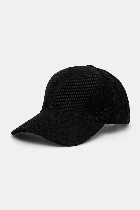

Кепка из вельвета с козырьком Answear.Lab, черный