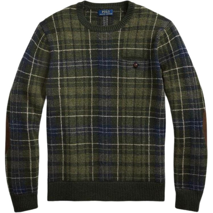 

Polo Ralph Lauren Мужской кашемировый свитер SS22, зеленый